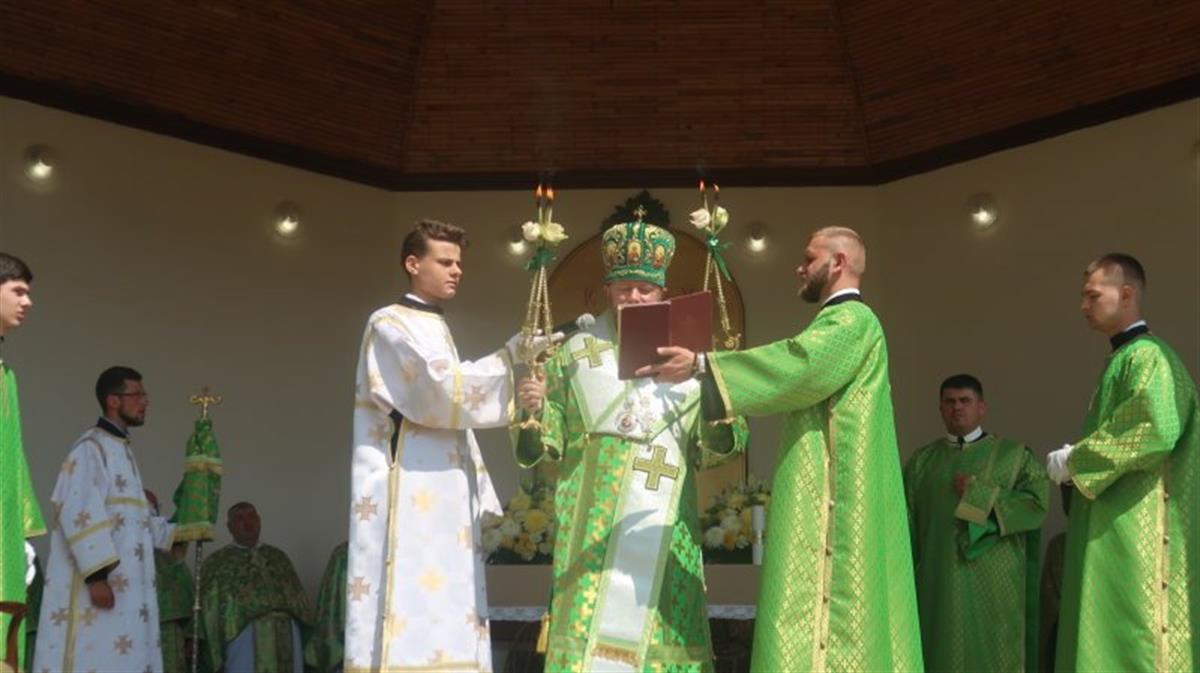 Архієрейська Служба Божа з нагоди єпархіального одпусту Зіслання Святого Духа