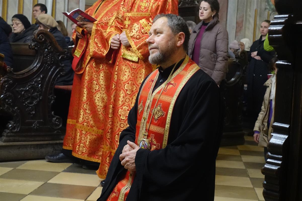 Утреня з каноном Андрея Критського в Ужгородському греко-католицькому соборі 13.03.2024