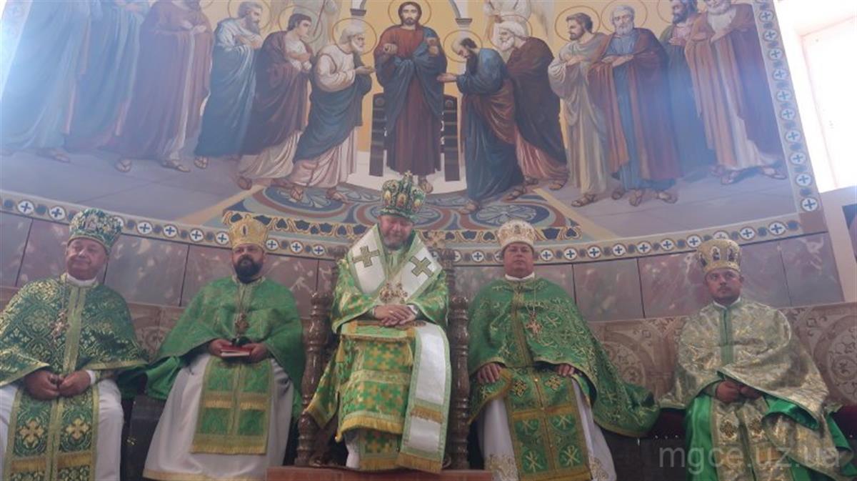 Архієрейська Служба Божа з нагоди храмового свята Пресвятої Тройці