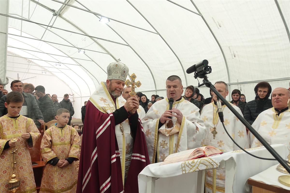 Похорон воїна-героя Бориса Івана, с. Заріччя.