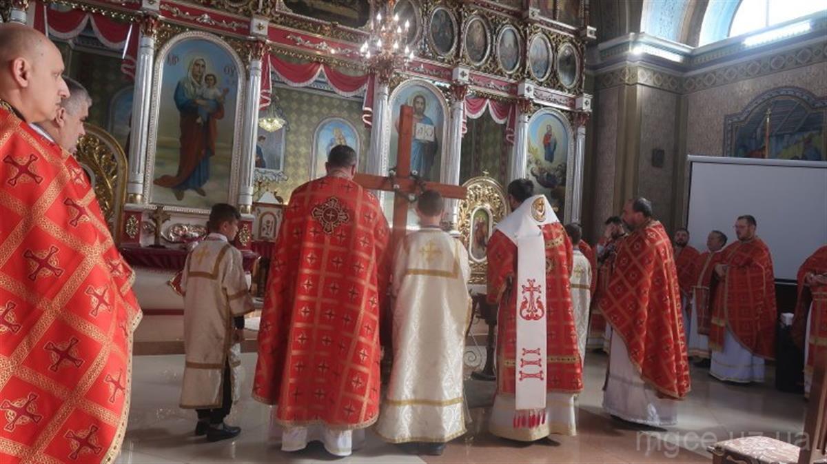 Архієрейська Служба Божа з нагоди 25-ти річчя ієрейських свячень став. прот. Миколи Копича