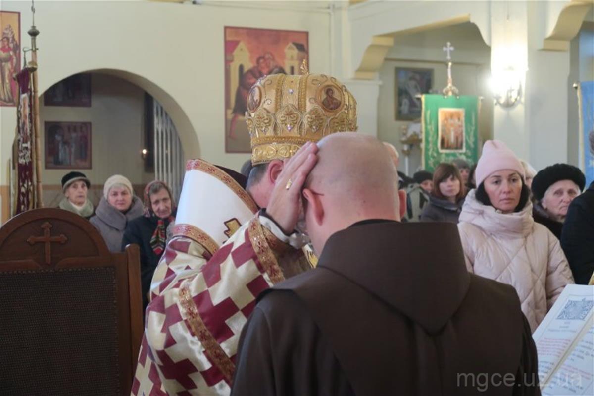 Уділення нижчих чинів семінаристу Партенію (Павлу) Даць, ЧБМ. Архієрейська Служба Божа